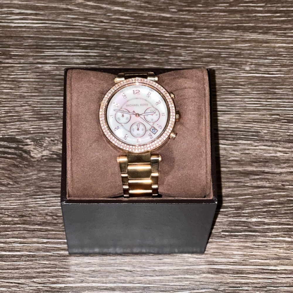 Michael Kors Rose Gold Watch
